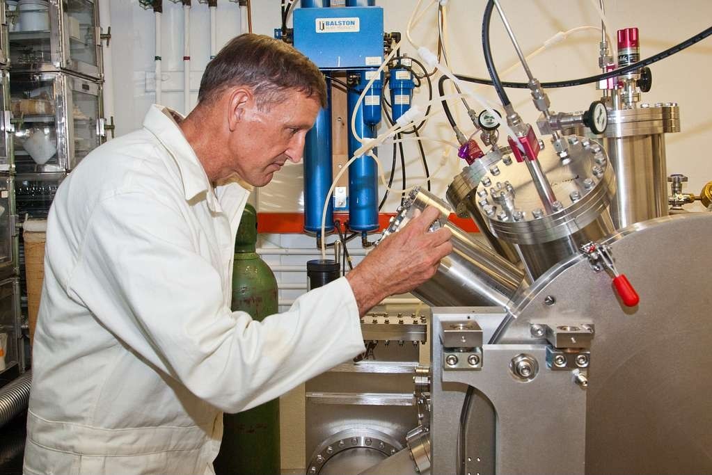 working on a science